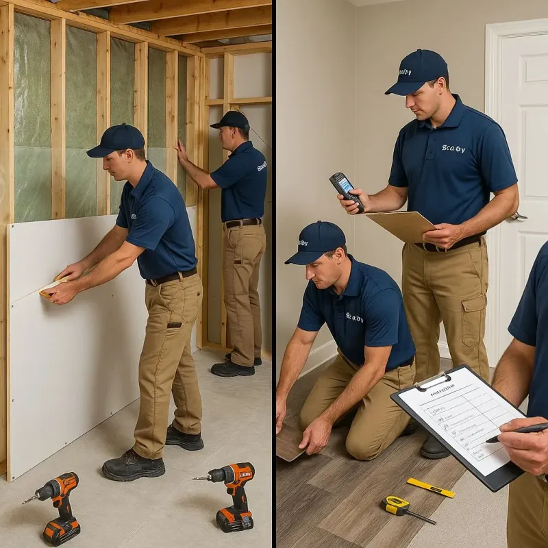 Repairs and Reconstruction process in North Castle, NY